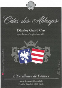 Côtes des Abbayes (Dézaley) 2020
